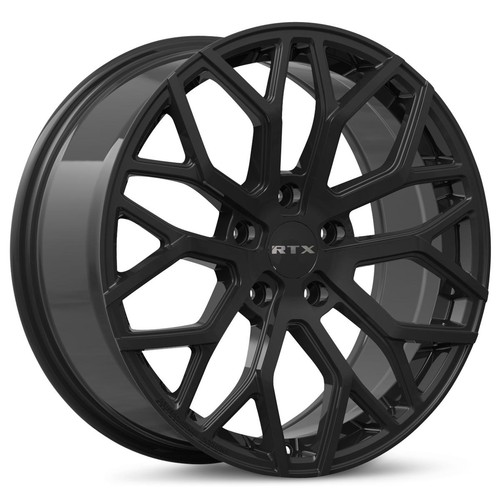 18x8 black alloy - black, wheel