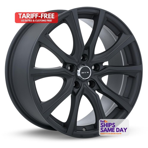 One 17inch matte black - one, alloy