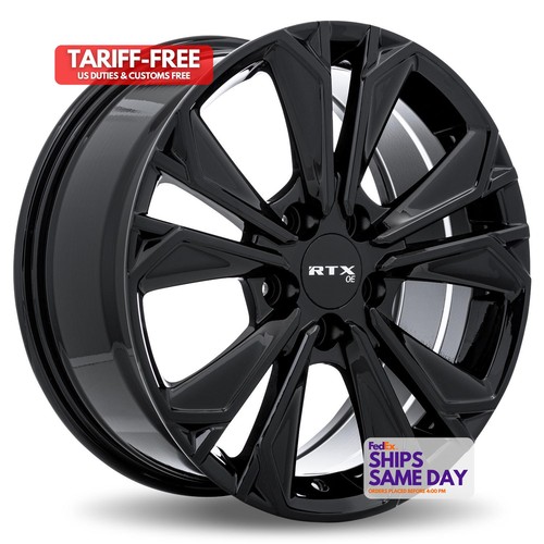 One 19inch gloss black alloy - one,