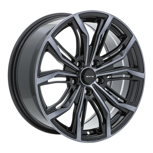 18x8 black alloy wheel - black,