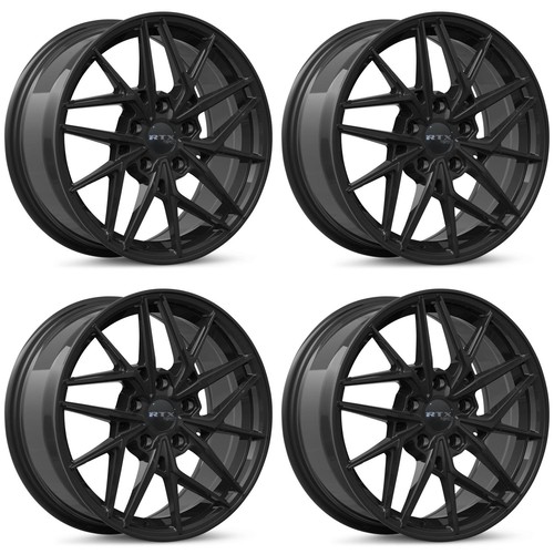 Set black alloy wheel - set, of