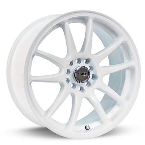 One 17x8 white alloy - 17x8, rim