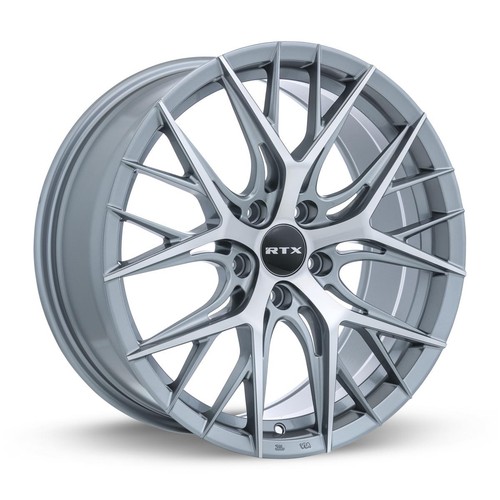 One 18inch gunmetal alloy - one,