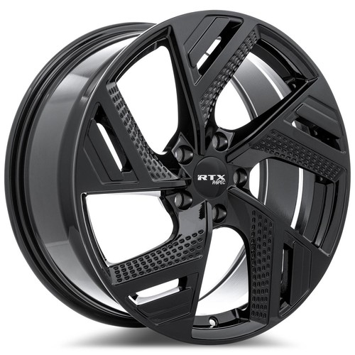 18x8 black alloy - wheel, rim
