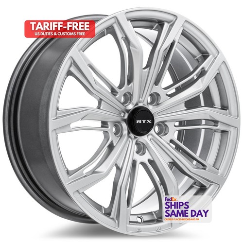 One 17inch silver alloy - one,