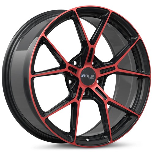18x8 black alloy - black, rim