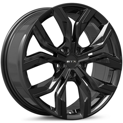 17x7 black alloy wheel rim - black,