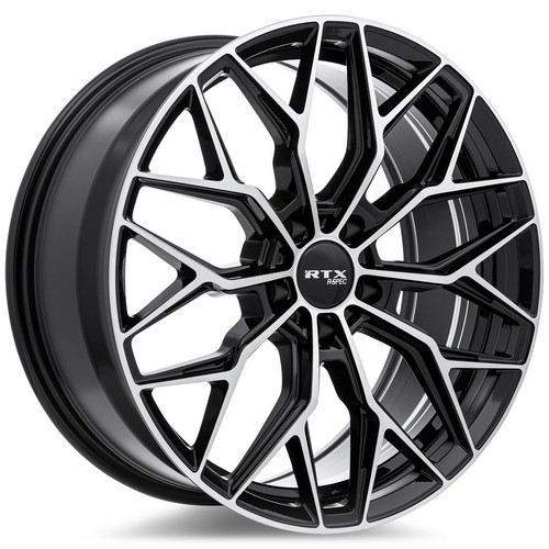 18x8 black alloy - alloy, rim